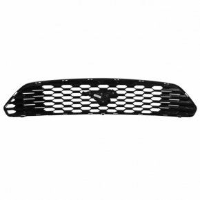 Решетка радиатора grill Ford Mustang mk6 15-17 без эмблемы, под накладки