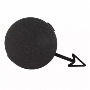 Заглушка буксировочного крюка заднего бампера Ford Ecosport 18-22 структура