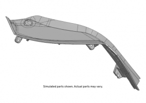 Накладка фонаря задняя левая Chevrolet Impala 14-20