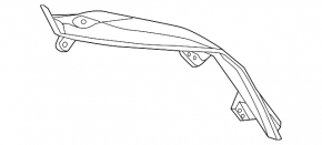 Накладка фонаря задняя левая Chevrolet Impala 14-20