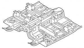 Tava portbagaj Volvo XC40 19-25