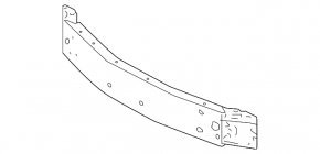 Amplificatorul de bara fata pentru Lexus ES250 ES300h ES350 19-