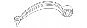 Рычаг нижний передний левый задний Porsche Macan 15-24