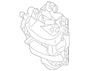 Suport spate stânga Mercedes X164 GL W164 ML W251 R