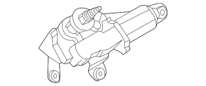 Мотор заднего дворника Infiniti FX35 FX45 03-08