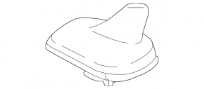 Антенна плавник VW Tiguan 18-20 царапины