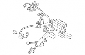 Проводка моторная Kia Niro 17-19 HEV