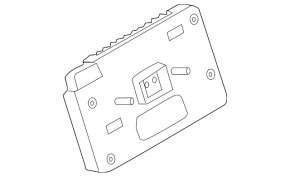 Radio Screen Navigation Sync 2 Module Ford Fusion mk5 13-20