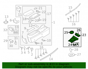 Накладка на шифтер Mazda CX-7 06-08
