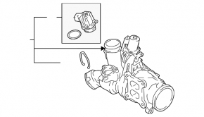 Ansamblu turbina cu colector VW Passat 20-22 2.0T