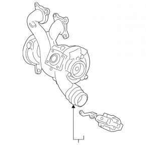Ansamblu turbina cu colector BMW X5 G05 19-23 3.0T