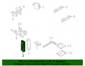 LIFTGATE CONTROL MODULE Audi Q5 80A 18-24