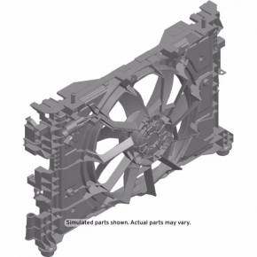 Ansamblu carcasă radiator difuzor Chevrolet Equinox EV 24-26