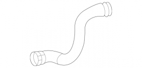 Патрубок охлаждения нижний Mercedes W167 GLE 450 20-26 3.0h
