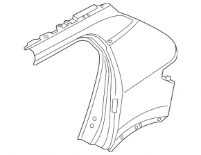 Sfert aripa spate stanga Volvo XC40 19-25