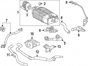 Map Sensor Lexus ES250 ES300h 19-26