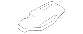Capacul cutiei de siguranțe sub capotă pentru Lexus LS460 07-12