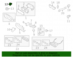 Кнопка SRF OFF Subaru Forester 16-18 SJ