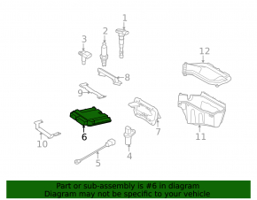 Блок ECU компьютер двигателя Audi A4 B8 08-15 2.0T