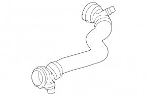 Furtun răcire radiator superior BMW X5 F15 14-18 3.0D