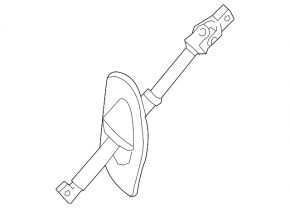 Arborele de direcție superior Toyota Sequoia 08-16
