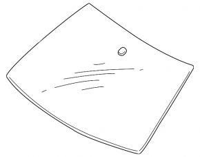 Лобовое стекло Mitsubishi Galant 04-12