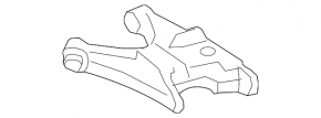 Maneta inferioara spate dreapta BMW X5 F15 14-18 nou original