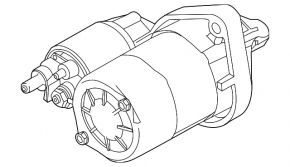 Стартер Ford Focus mk3 15-18 рест 1.0T