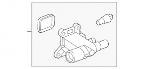 Flanșă sistem de răcire Land Rover Range Rover Evoque 12-18 2.0