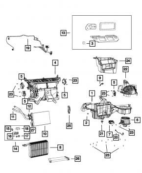 Amplifier assy, air conditioner Dodge Charger 15-15 рест