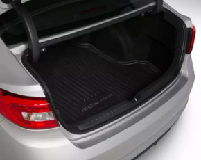 Covor portbagaj Hyundai Sonata 18-19, material textil, negru