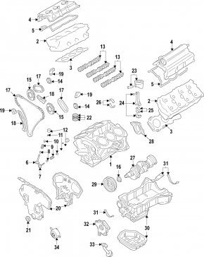 Коленвал Nissan Murano z52 15-16
