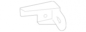 Suport țeavă de eșapament față Mercedes W167 GLE 350 450 20-24