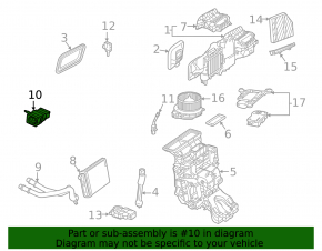 Клапан печки кондиционера Mercedes X167 GLS 24-26