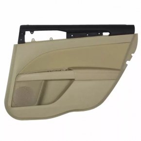 Обшивка двери карточка задняя правая Ford Fusion mk5 13-16 беж
