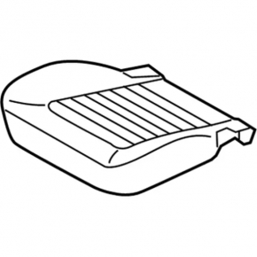 Tapițerie pernă scaun șofer pentru Ford Fusion mk5 17-20, piele gri, inserție piele maro, perforație, Titanium, pentru ventilație, curățare chimică