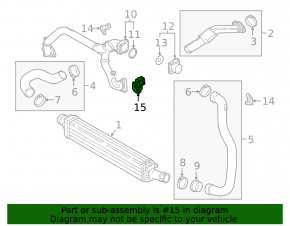 Дроссельная заслонка Audi A6 C8 19-25 3.0T