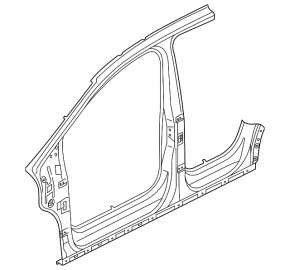 Стойка кузова центральная левая Volkswagen ID.4 21-22