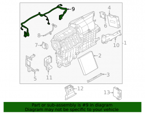 Проводка печки Nissan Ariya 23-26
