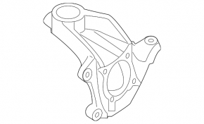 Цапфа передняя правая Mini Cooper F56 3d 14-19 1.5t