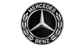 Центральный колпачок на диск Mercedes GLC 16-22 75/70мм черный