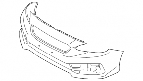 Bara față nefinisată Subaru Impreza 20-23 GK