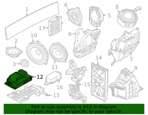 MODUL AMPLIFICATOR AUDIO BMW X7 G07 19-24