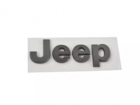 Эмблема надпись капота Jeep Compass 17-26 серая