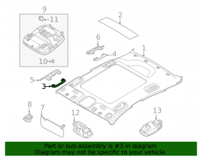 Ручка потолка передняя левая Kia K5 21-24 беж