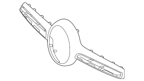 Grilă radiator Mercedes W167 GLE 350 24-26 AMG pachet