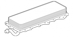 Răcitor ulei motor Land Rover Range Rover 13-21 5.0