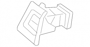 Deflector conductă de aer panou față stânga Volvo XC90 25-26 tip 2
