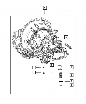 Корпус АКПП Dodge Journey 11-20 2.4 FWD