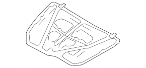 Изоляция капота Mazda6 09-13